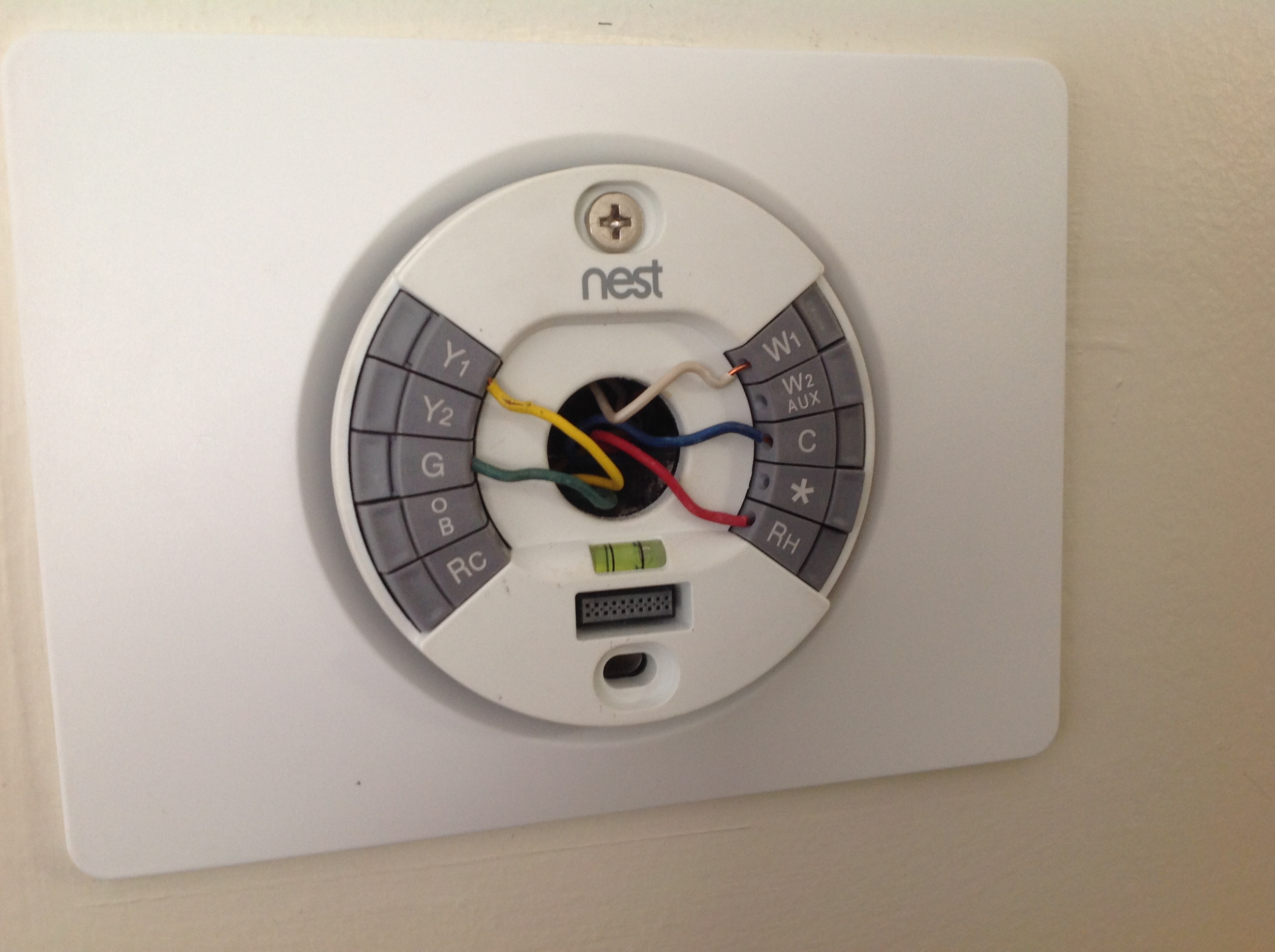 nest learning thermostat wiring diagram