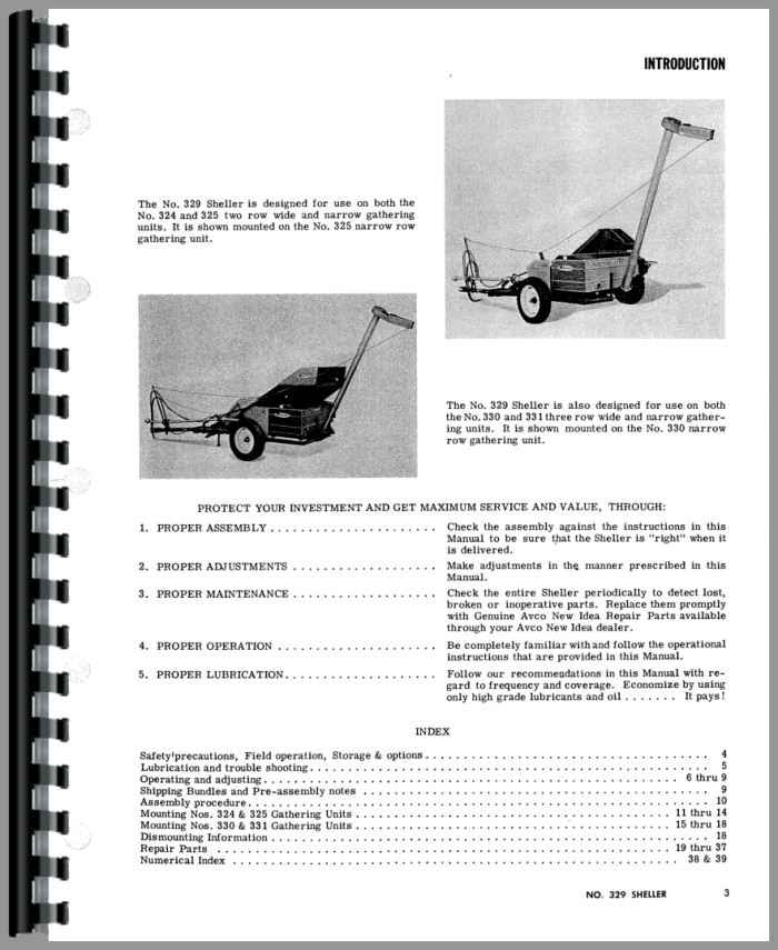 new idea 5209 parts diagram