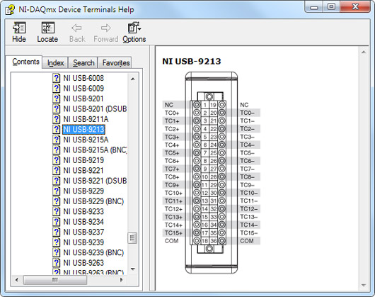 ni 9219 wiring diagram thermocouple