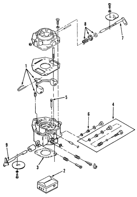nikki 6100 carburetor diagram