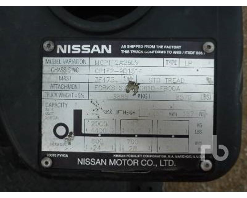 nissan lift truck h20 wiring diagram