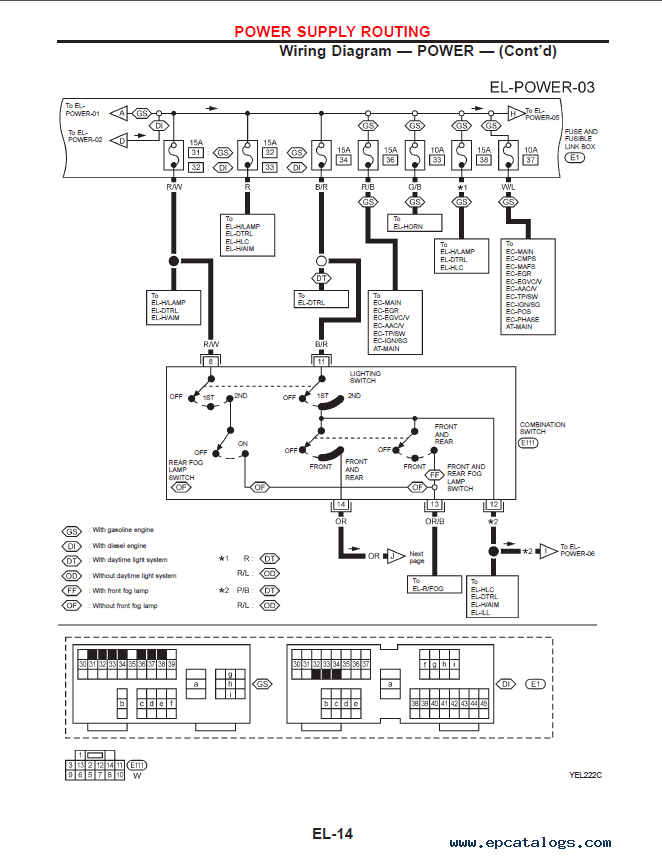 nissan primera p10 wiring diagram