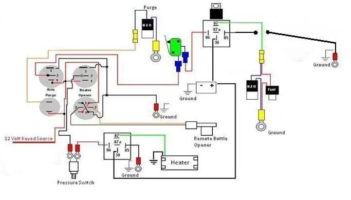 nitrous purge wiring diagram