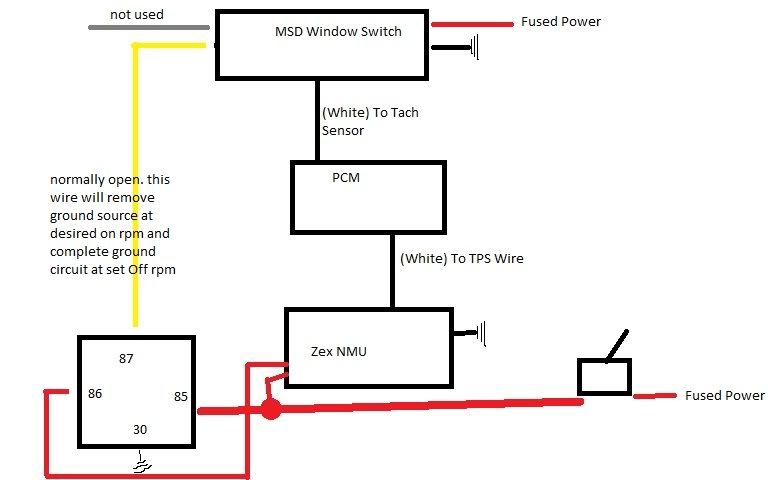 nitrous tachometer wiring diagram