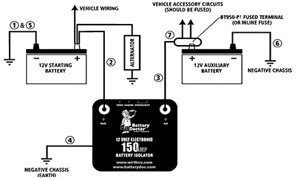 noco isolator wiring diagram