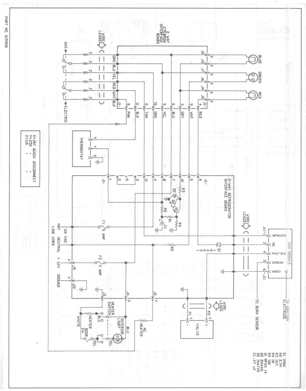 Norcold Rv Refrigerator Wiring Diagram Wiring Diagram Pictures