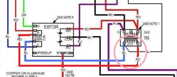 nordyne b3bv fan motor wiring diagram