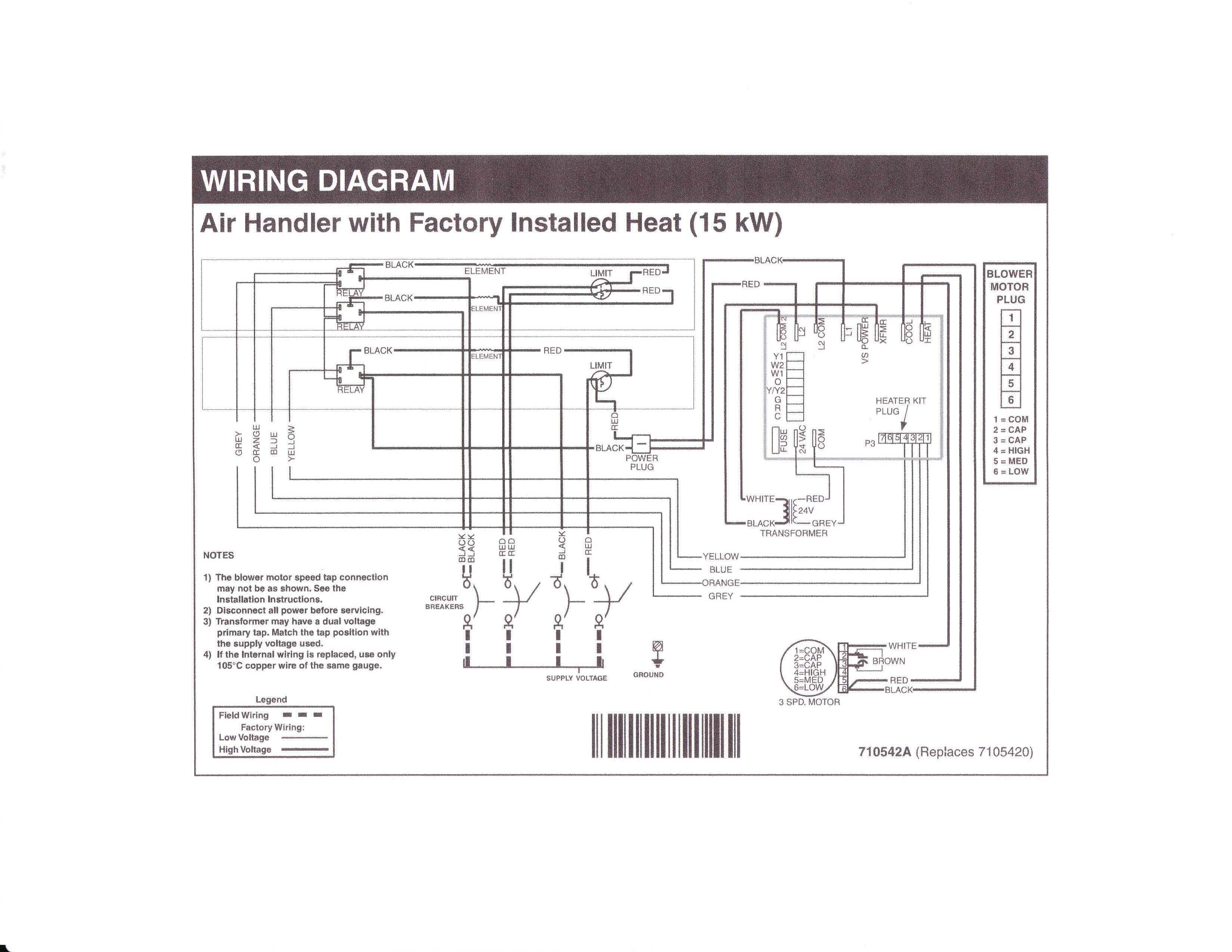 nordyne ecm wiring diagram