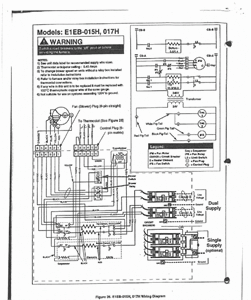 nordyne heat pump thermostat wiring diagram