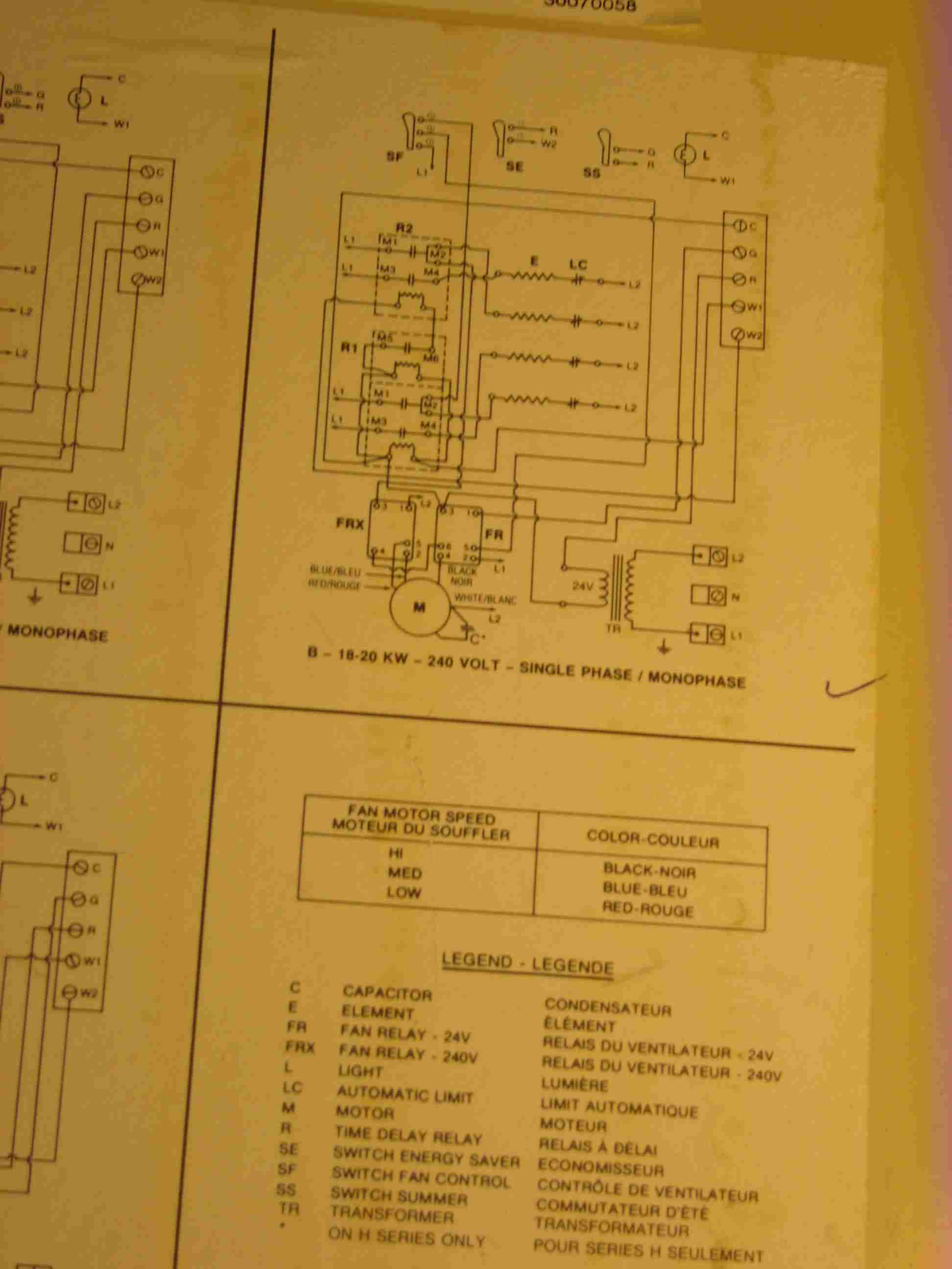 nortron electric furnace wiring diagram