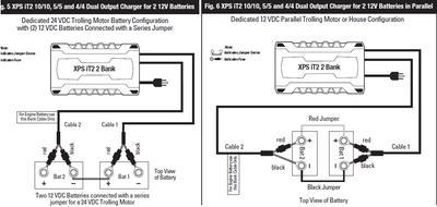novo 3 bank on board battery charger wiring diagram for 24v trolling motor