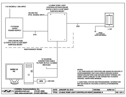 nursecall lights wiring diagram