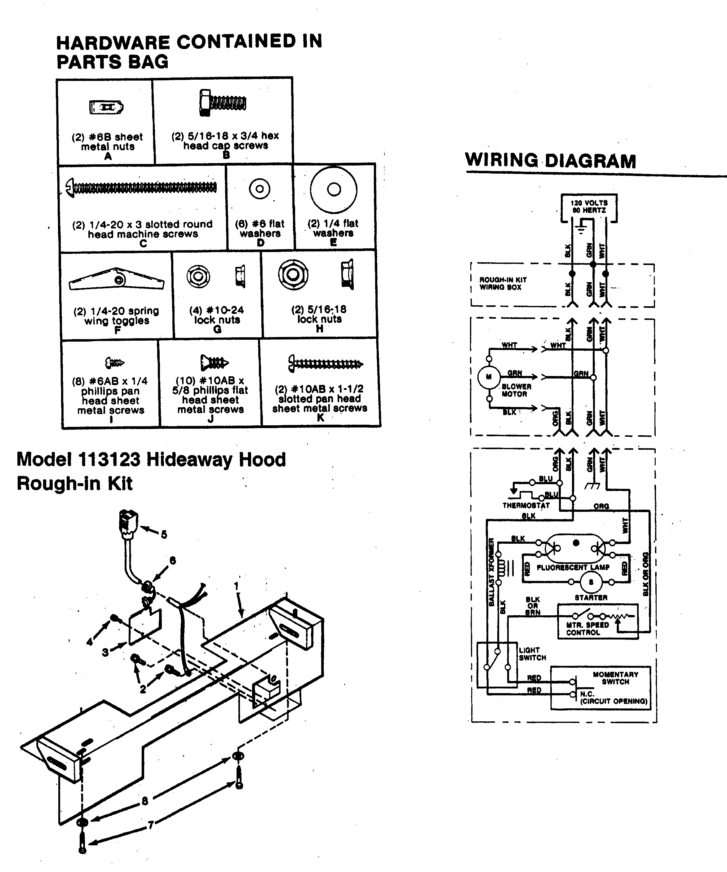 nutone 763n wiring diagram