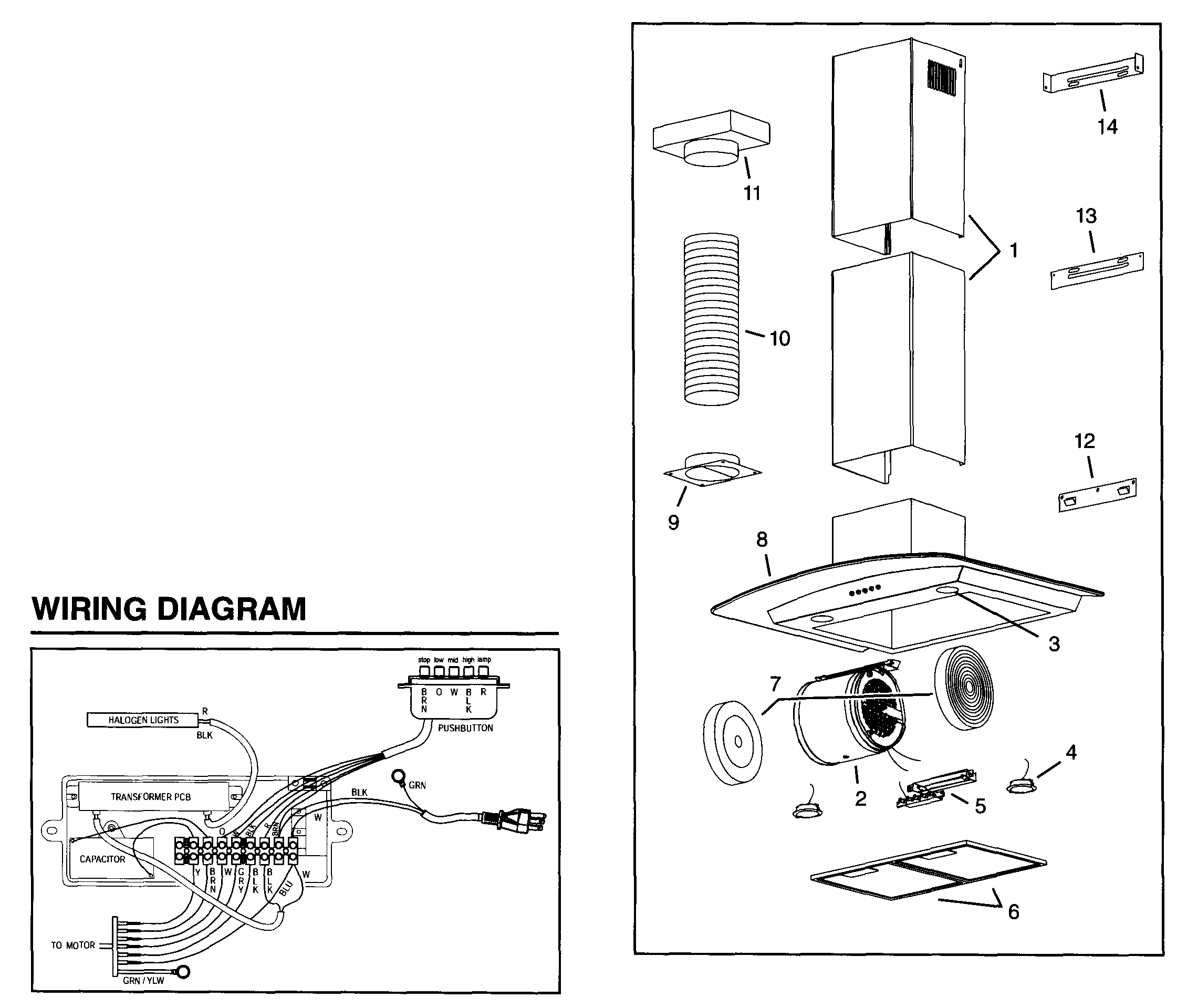 nutone ls100l motor wiring diagram