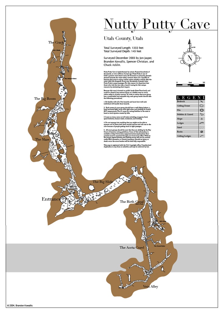 nutty putty cave death diagram