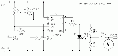 o2 simulator wiring diagram