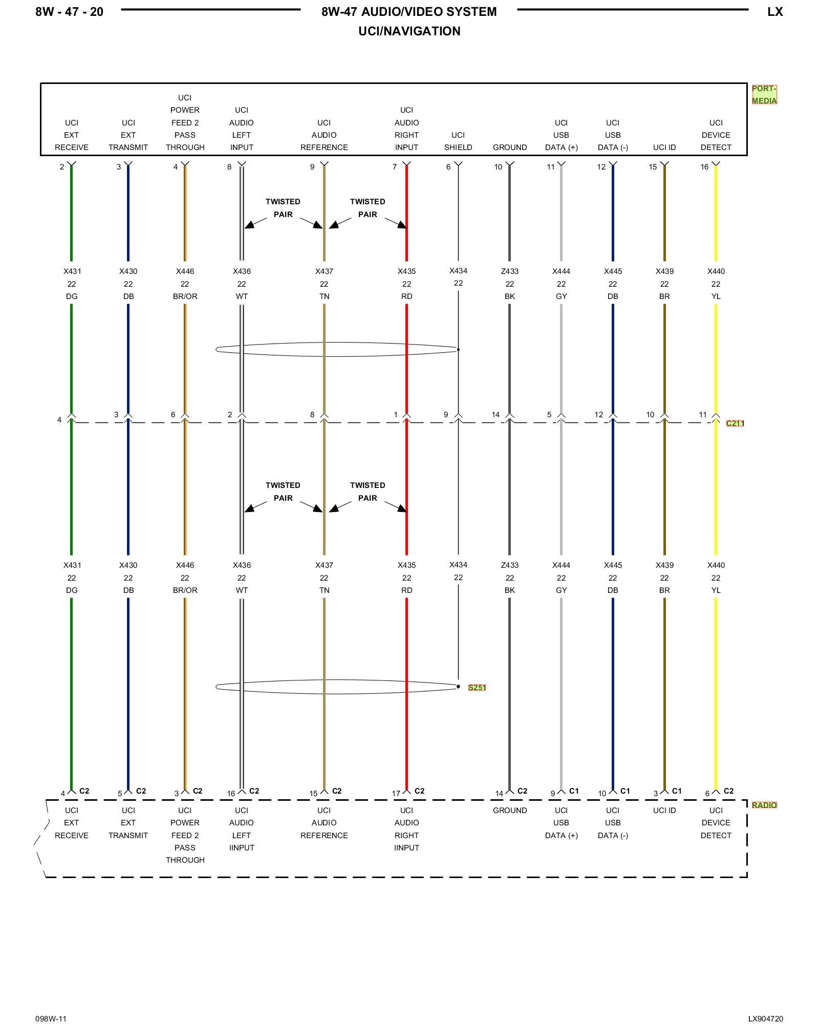 oem 2009 vw jetta satellite receiver wiring diagram