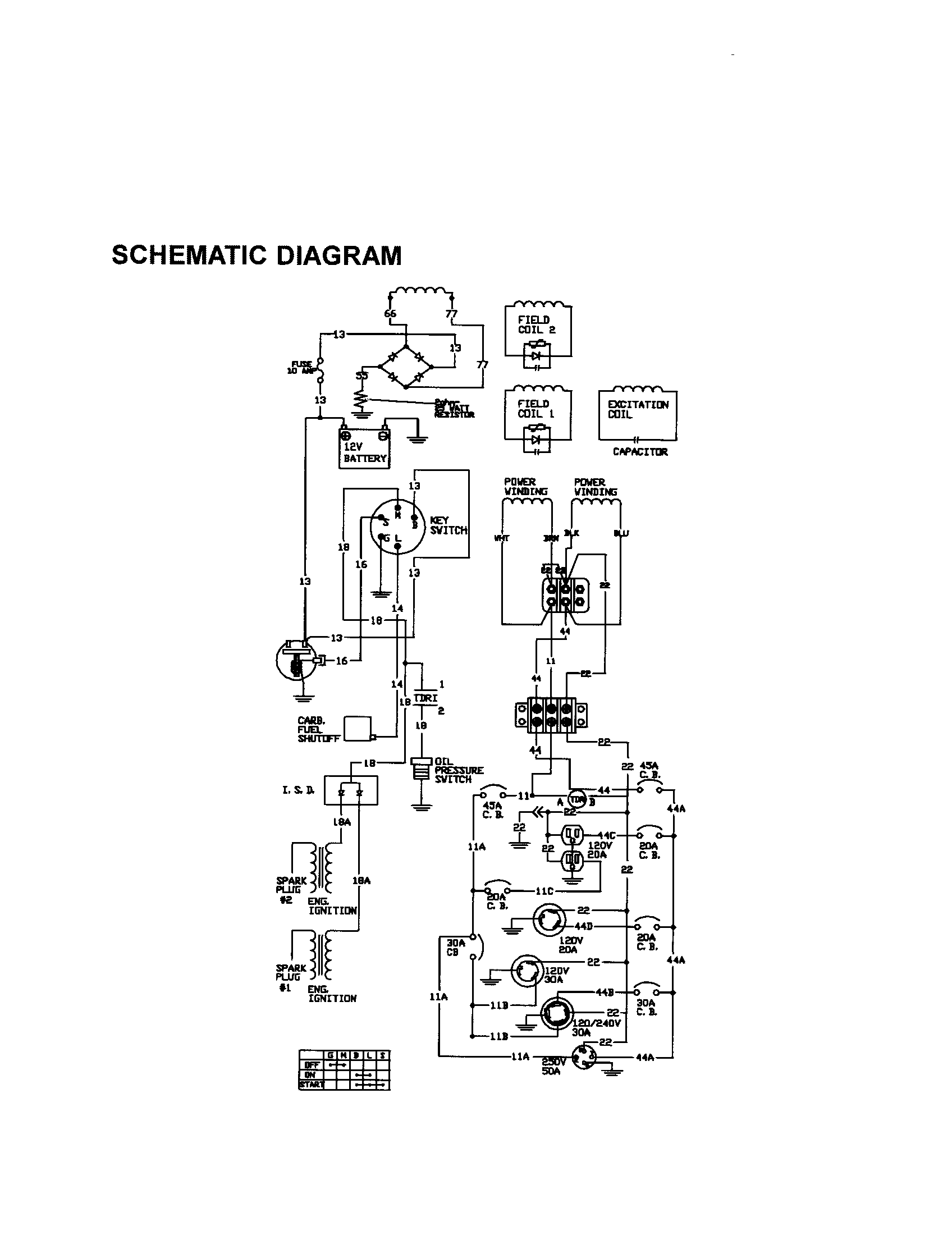 old generator generac wiring diagram 2700 watt