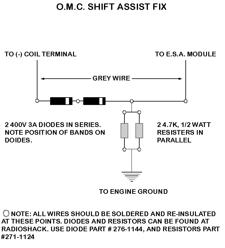 omc esa module wiring diagram