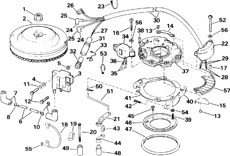 omc ignition switch wiring diagram 19and 30hp