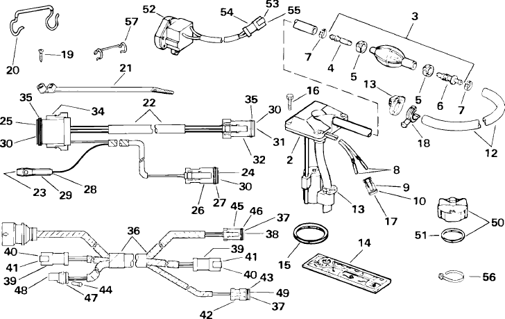 omc system check tach wiring diagram