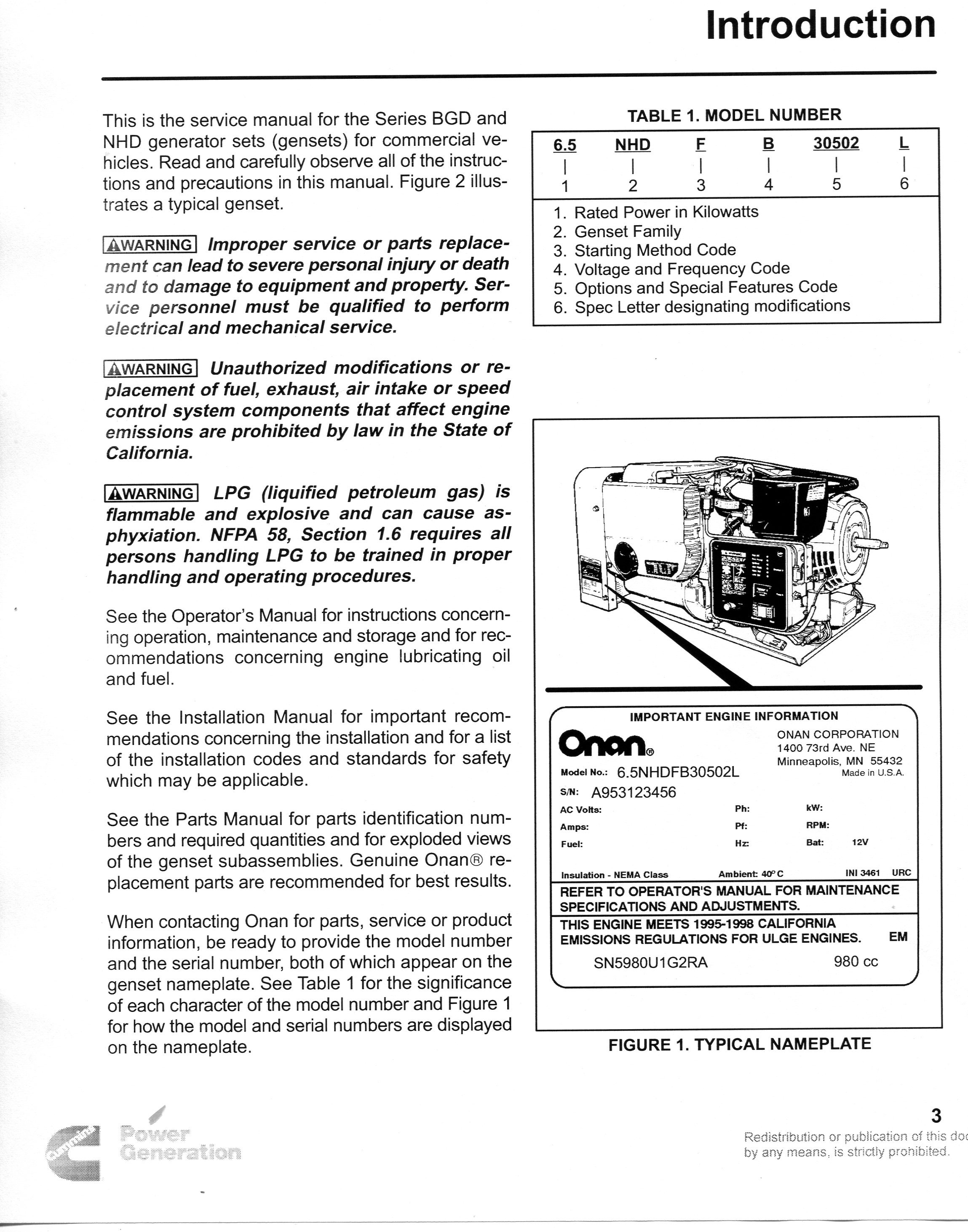 onan 4500 commercial generator wiring diagram