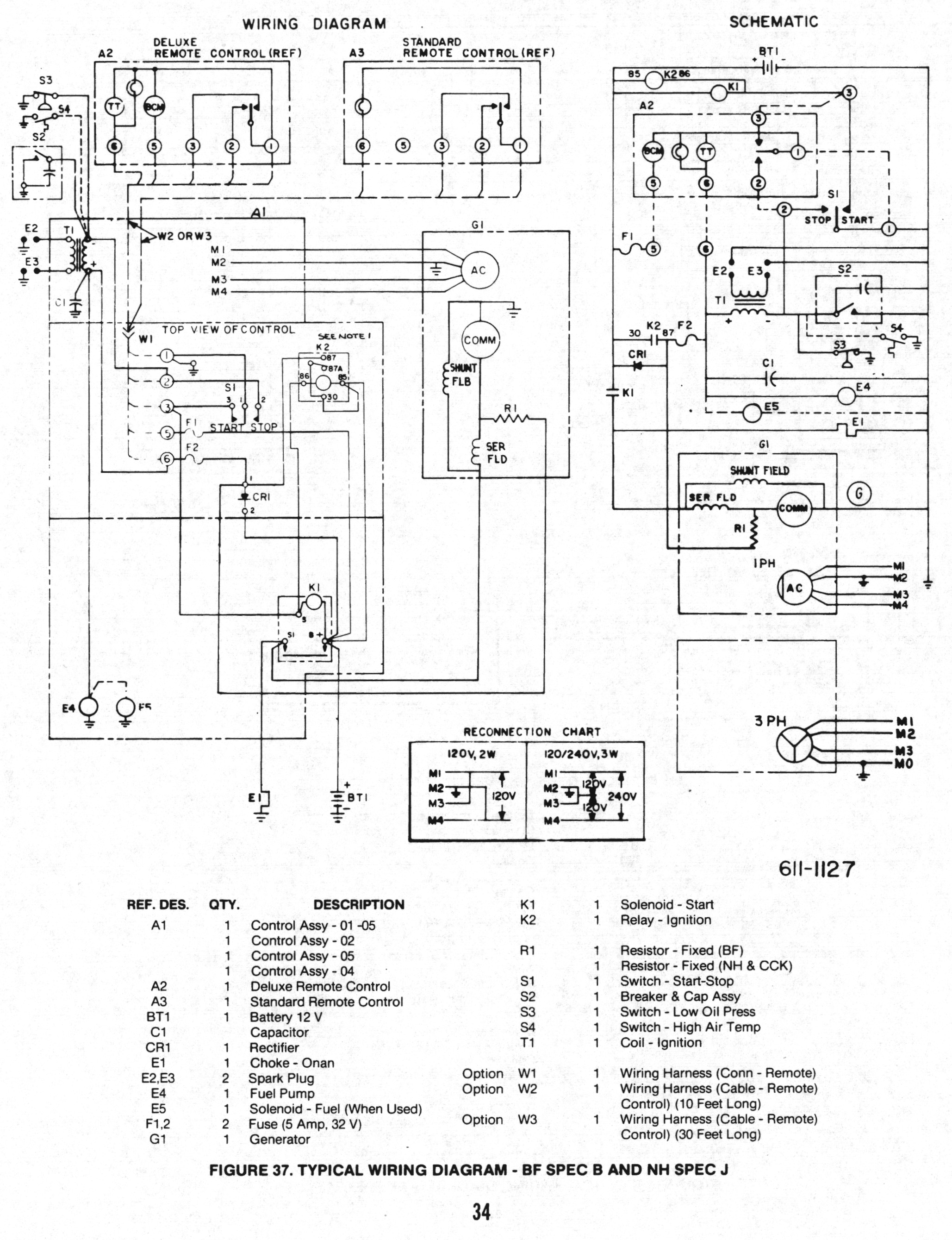 Wiring Diagram For Onan Generator