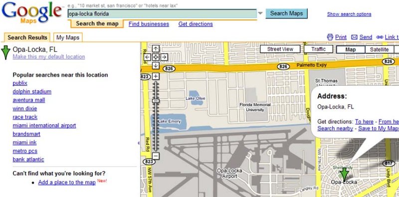 opa locka airport diagram