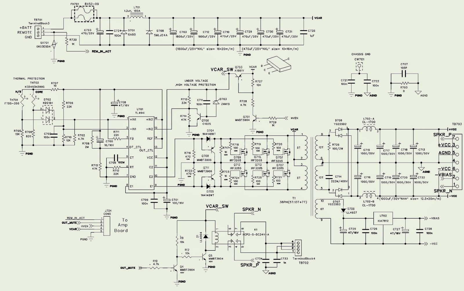 orion hp485db power supply wiring diagram