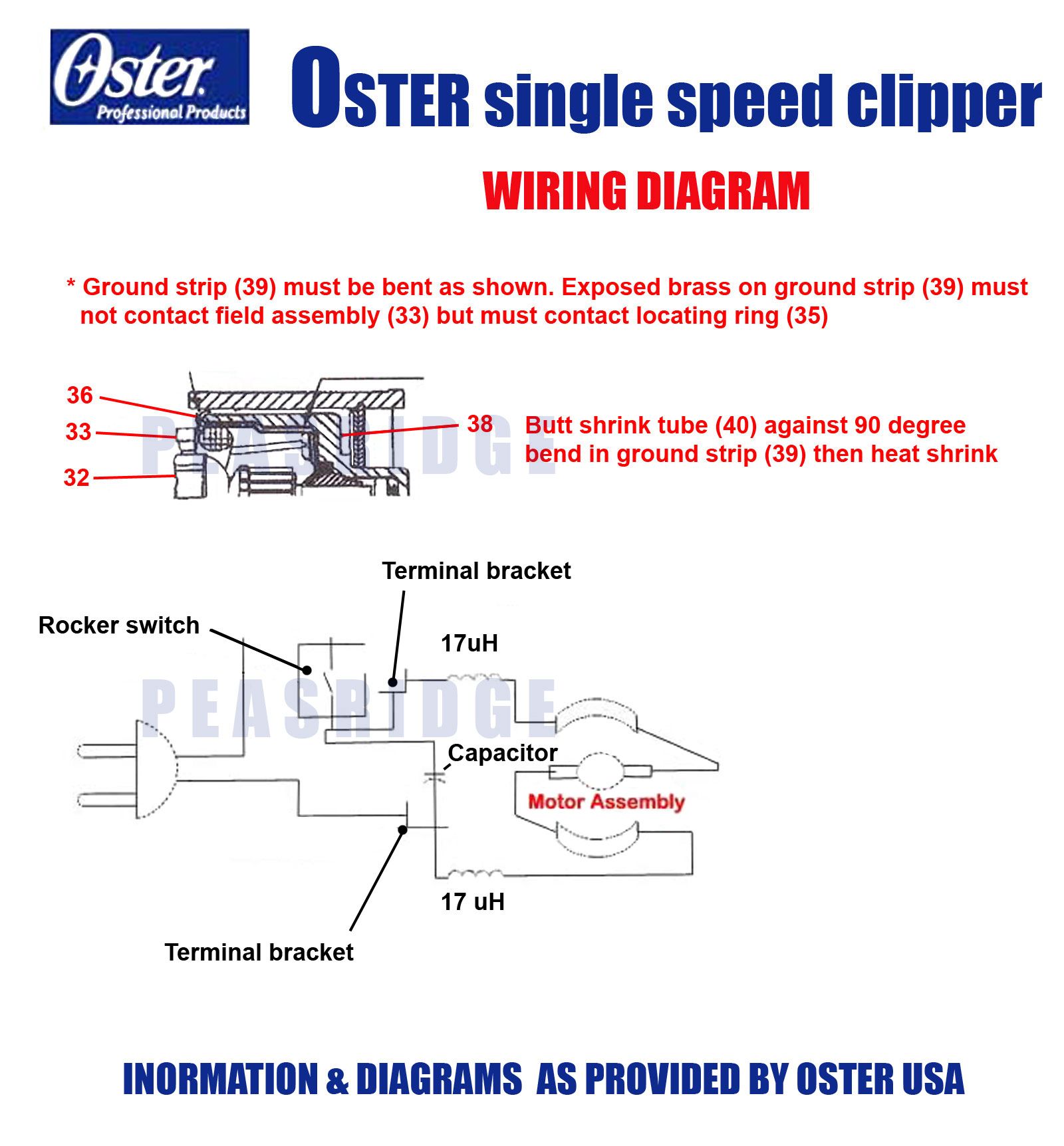 oster blender wiring diagram