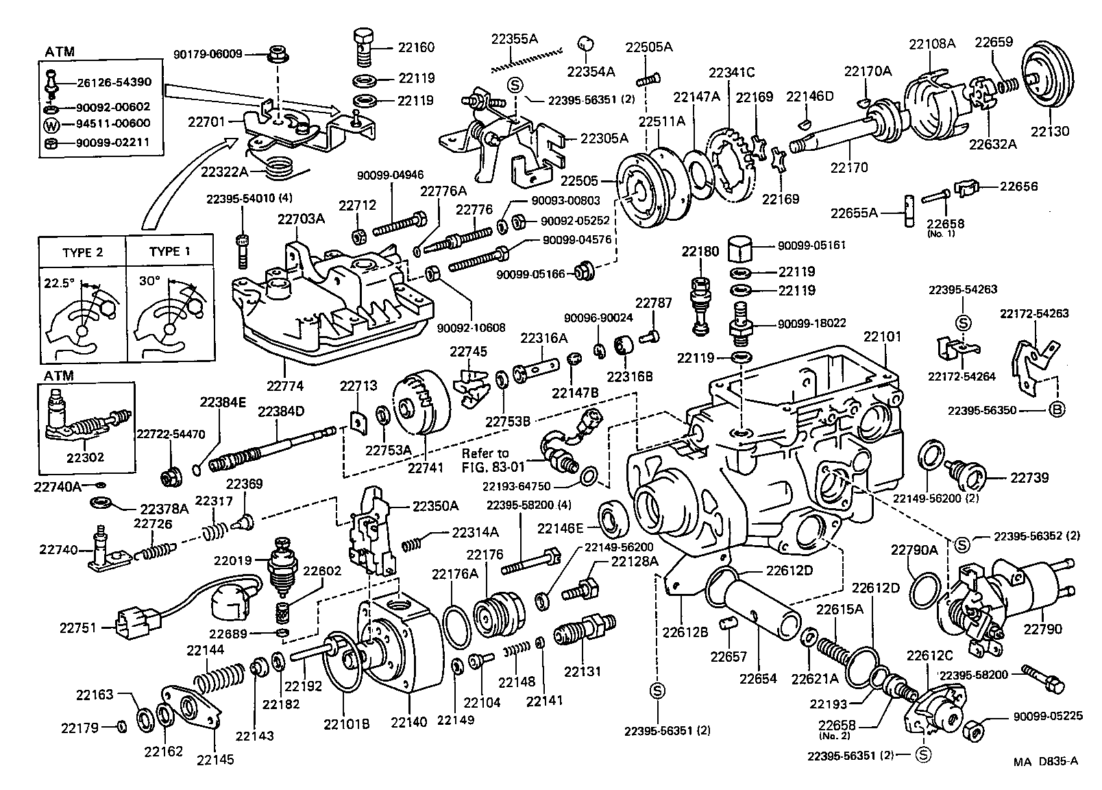 p7100 pump diagram