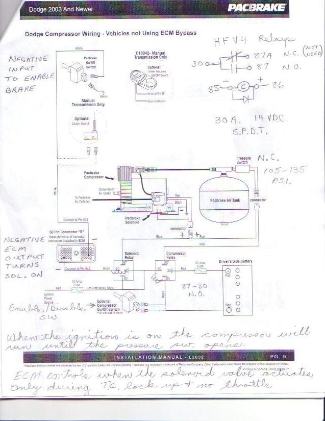 pacbrake exhaust brake wiring diagram