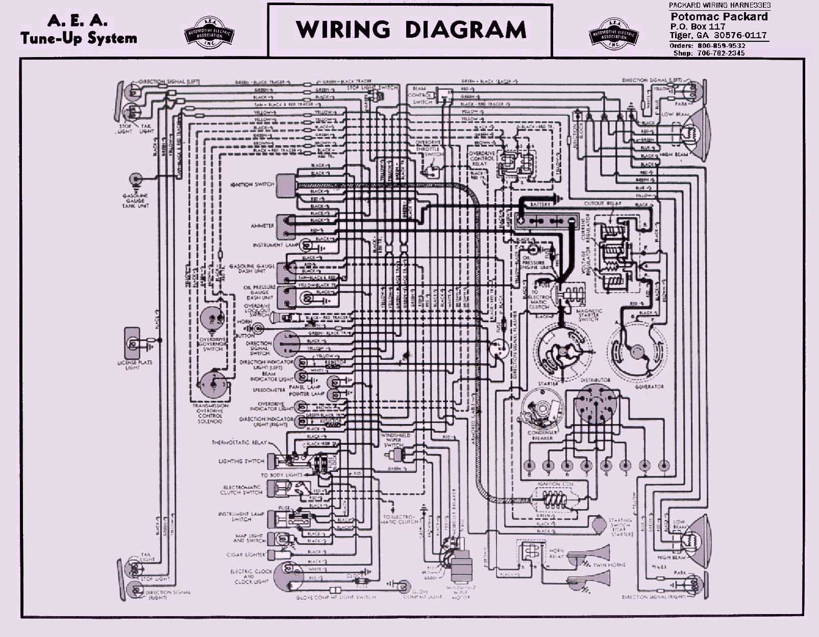 packard c230c wiring diagram