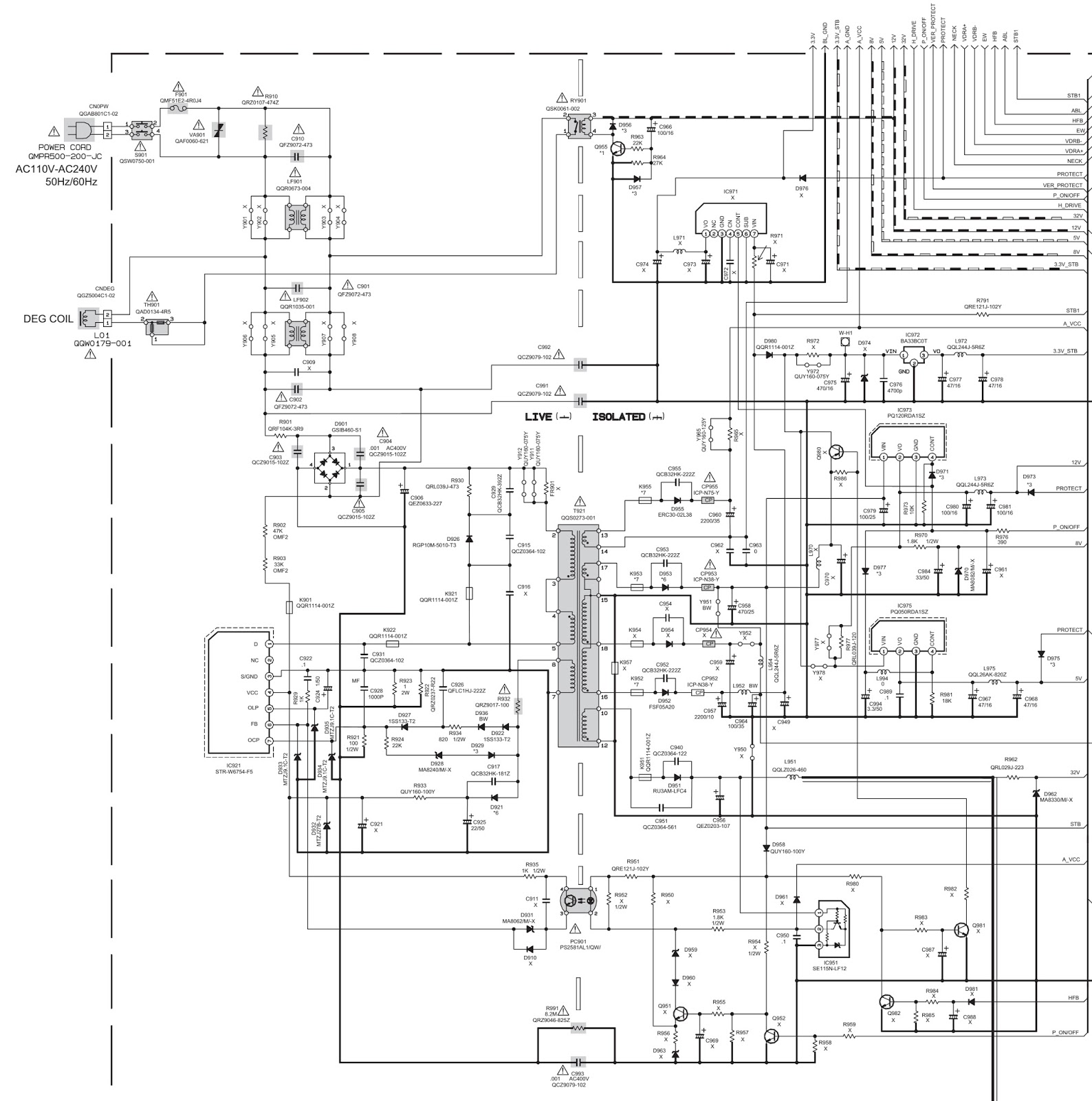 panasonic c7203u wiring diagram