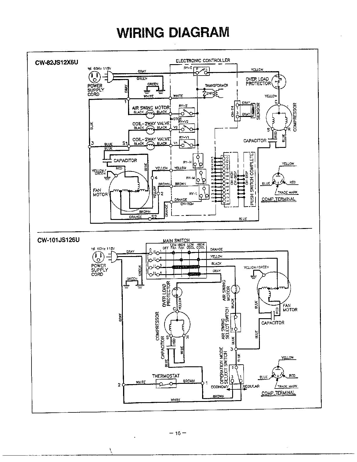 panasonic sbwa340 wiring diagram