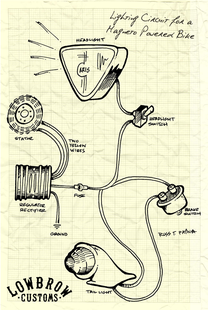 panhead mag wiring diagram