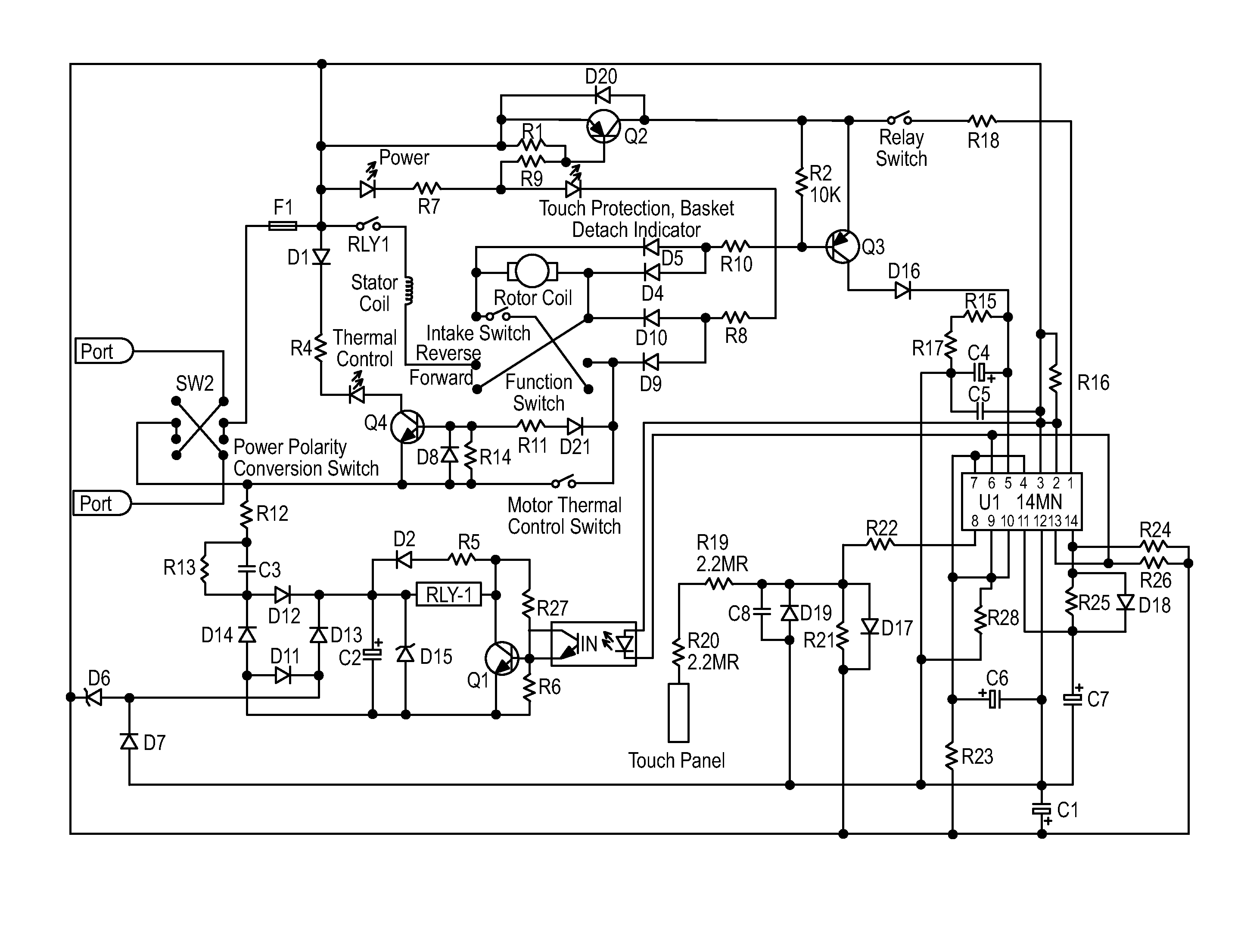 paper shredder wiring diagram