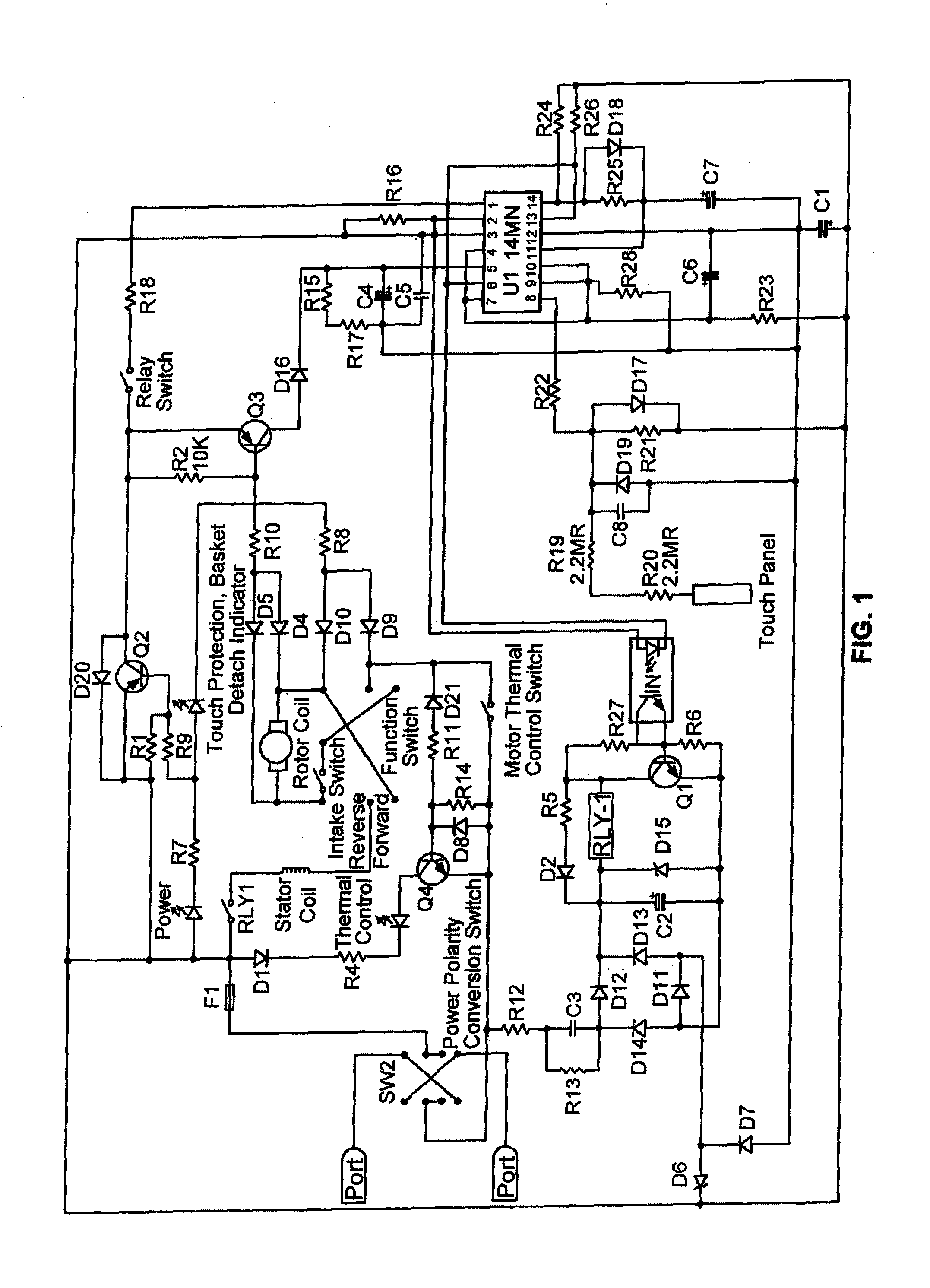 paper shredder wiring diagram