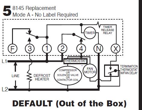 paragon defrost timer 8141-20 wiring diagram