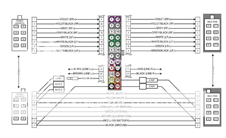 parrot ck3000 wiring diagram