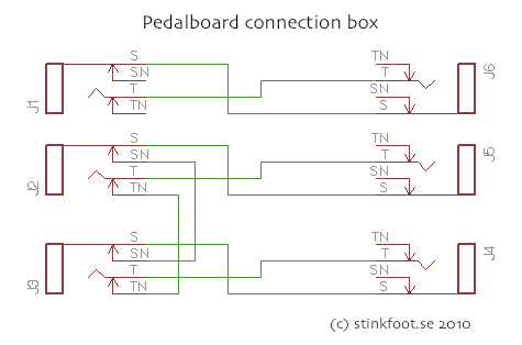 patchbay setup diagram