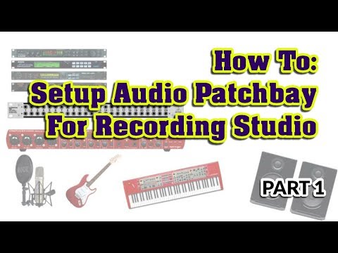 patchbay setup diagram