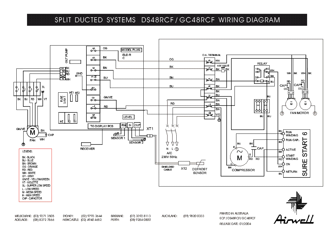 Payne Air Handler Wiring Diagram