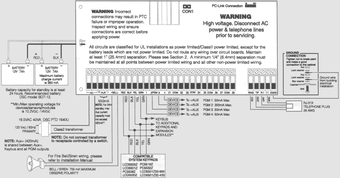 pc1864 wiring diagram