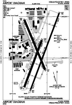 pdk airport diagram