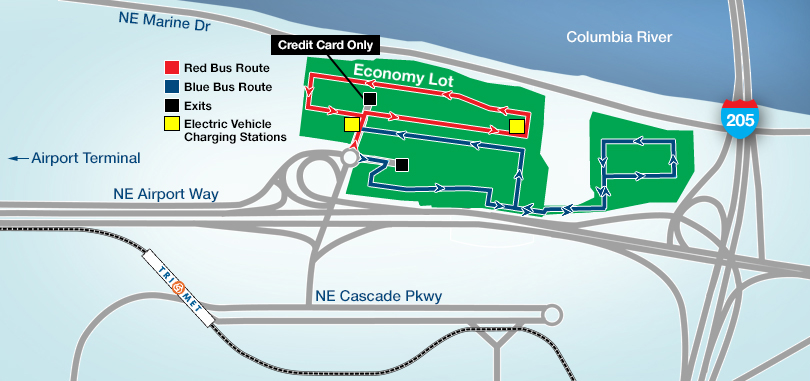 pdx airport diagram