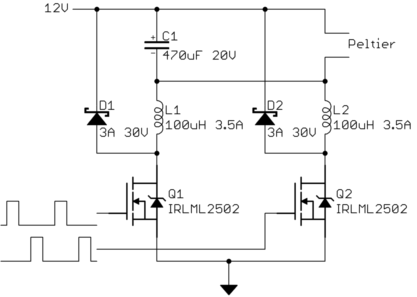 peltier wiring diagram