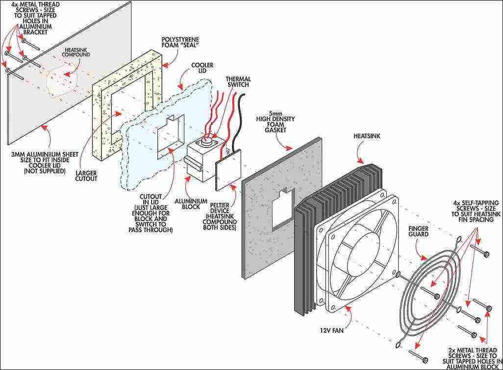 peltier wiring diagram