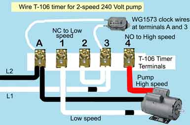 pentair 2 speed pump wiring diagram