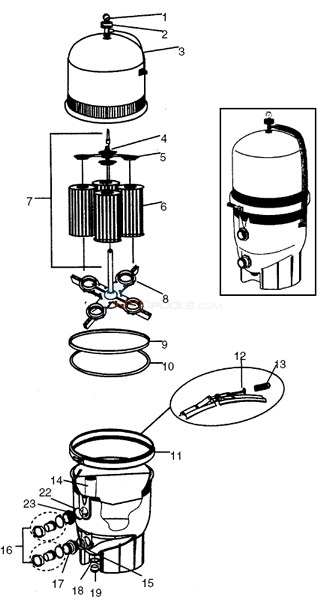 pentair fns plus 60 parts diagram